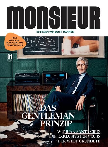 Monsieur – Marz 2024 Cover