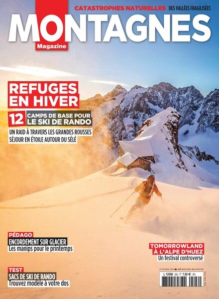 Montagnes Magazine – Mars 2024 Cover