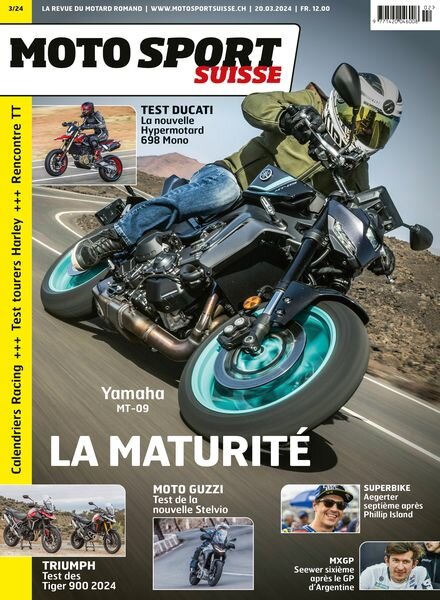 Moto Sport Suisse – 20 Mars 2024 Cover