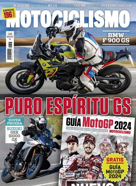 Motociclismo Espana – Marzo 2024 Cover