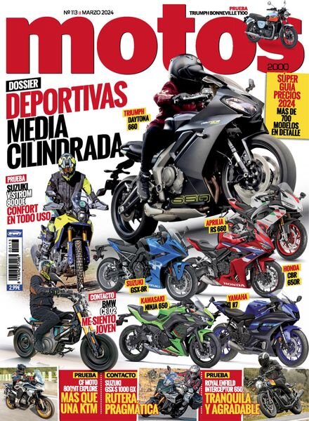 Motos 2000 – Marzo 2024 Cover