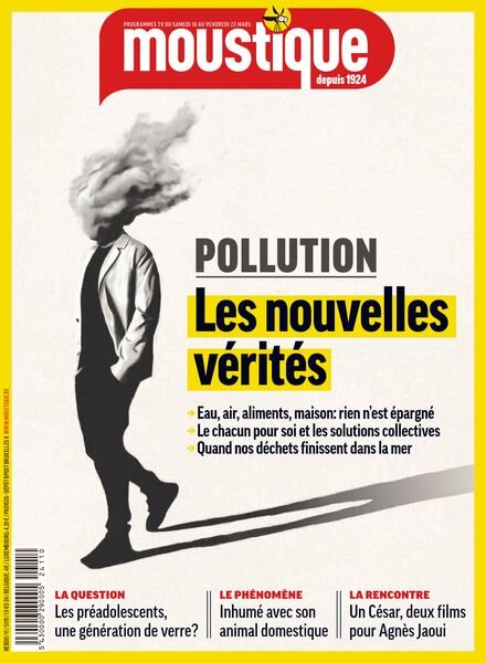 Moustique Magazine – 13 Mars 2024 Cover