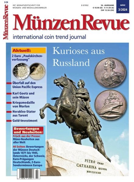 MunzenRevue – Marz 2024 Cover