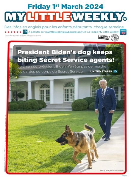 My Little Weekly – 1 Mars 2024 Cover