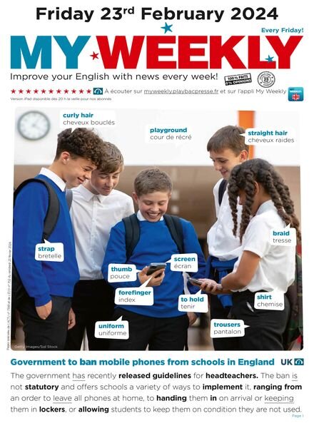 My Weekly fr – 23 Fevrier 2024 Cover