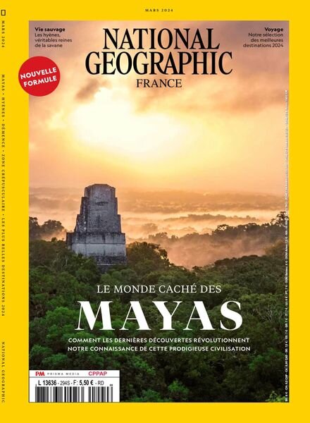 National Geographic France – Mars 2024 Cover