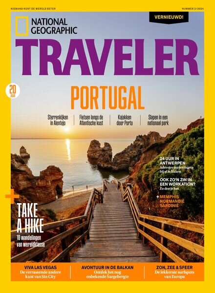 National Geographic Traveler Nederland – Februari 2024 Cover