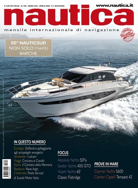 Nautica – Aprile 2024 Cover
