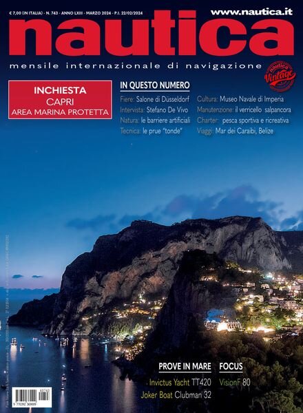 Nautica – Marzo 2024 Cover