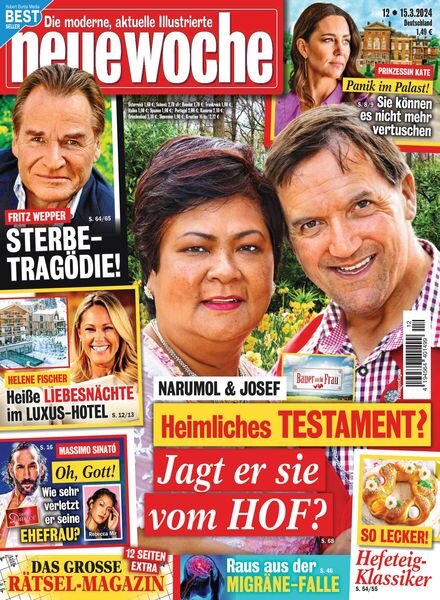 Neue Woche – 15 Marz 2024 Cover