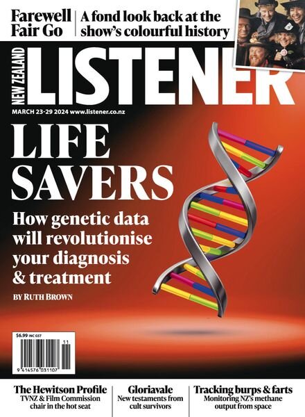 New Zealand Listener – Issue 11 – March 25 2024 Cover