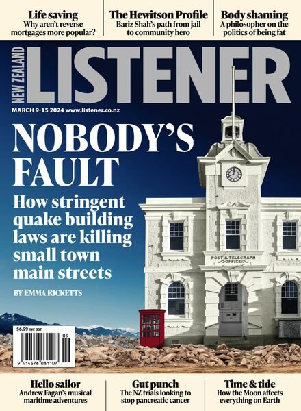 New Zealand Listener – Issue 9 – 9 March 2024 Cover