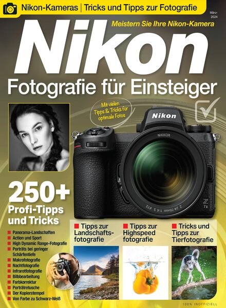 Nikon-Fotografie fur Einsteiger – Marz 2024 Cover