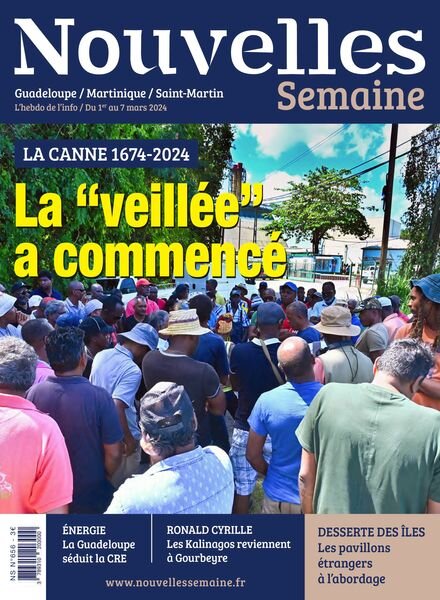 Nouvelles Semaine – 1 Mars 2024 Cover