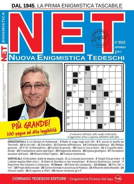 Nuova Enigmistica Tascabile – Aprile-Maggio 2024 Cover
