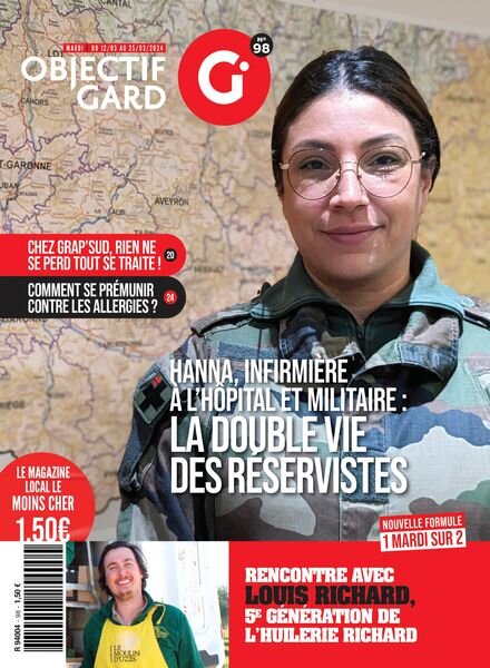 Objectif Gard Le magazine – 13 Mars 2024 Cover