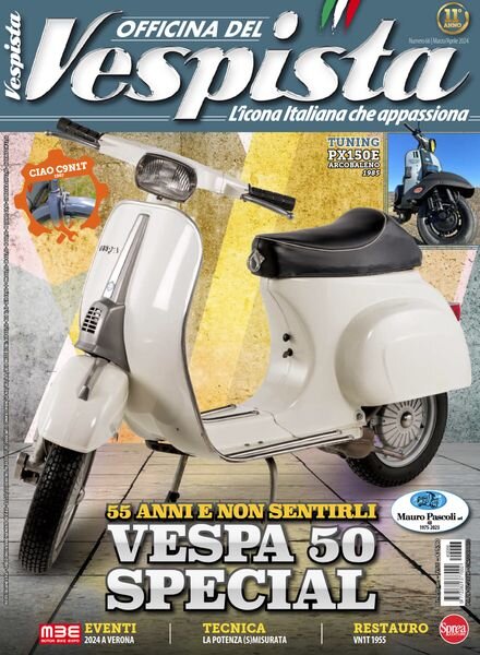Officina del Vespista – Marzo-Aprile 2024 Cover