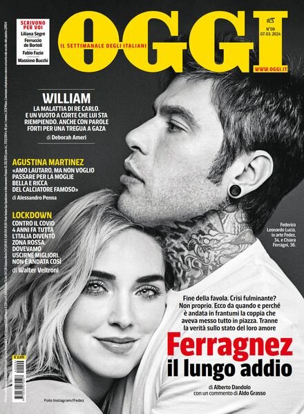 Oggi – 7 Marzo 2024 Cover
