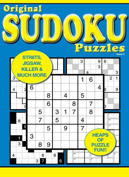Original Sudoku – Issue 3 – March 2024 Cover