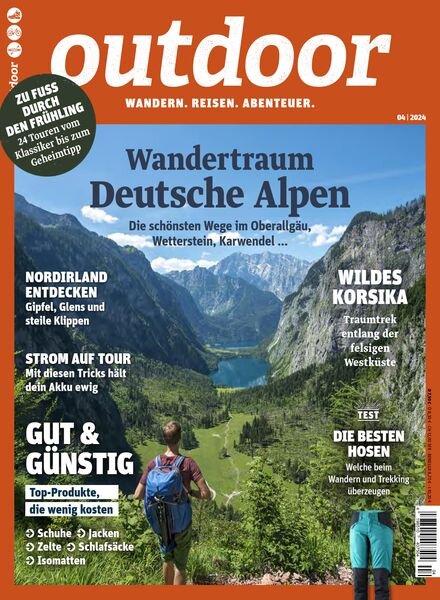 Outdoor Magazin – April 2024 Cover