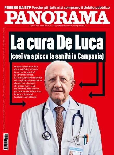 Panorama Italia – 13 Marzo 2024 Cover