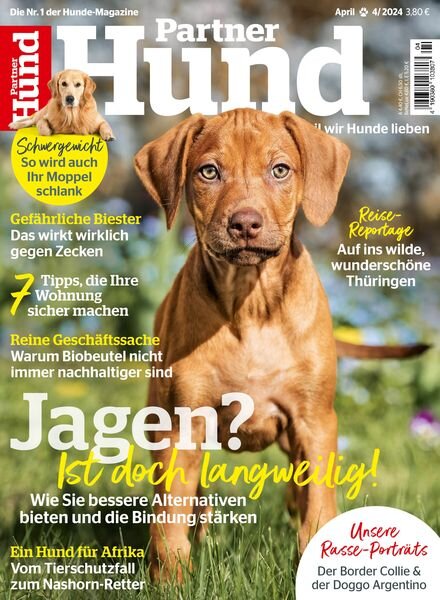 Partner Hund – April 2024 Cover