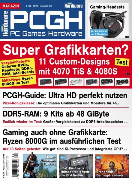 PC Games Hardware – April 2024 Cover