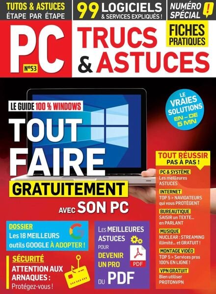 PC Trucs et Astuces – Mars-Mai 2024 Cover
