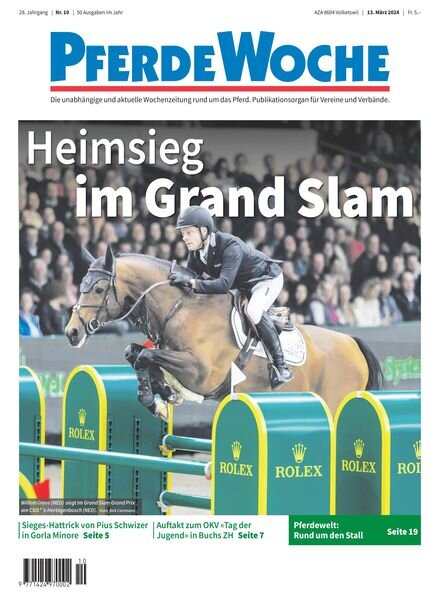 PferdeWoche – 13 Marz 2024 Cover