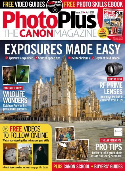 PhotoPlus The Canon Magazine – April 2024 Cover