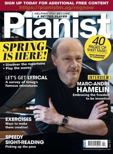 Pianist – Issue 137 – April-May 2024 Cover