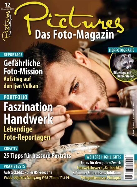 Pictures – Das Foto-Magazin – Dezember 2022 Cover