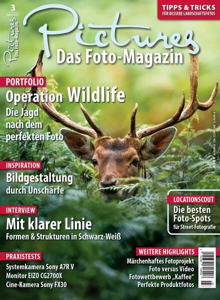 Pictures – Das Foto-Magazin – Marz 2023 Cover