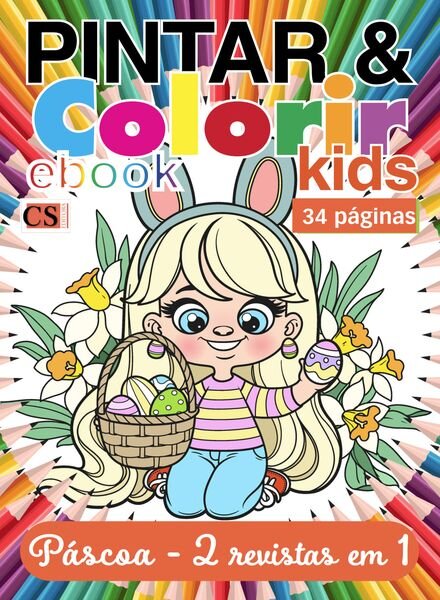 Pintar e Colorir Kids – 4 Marco 2024 Cover