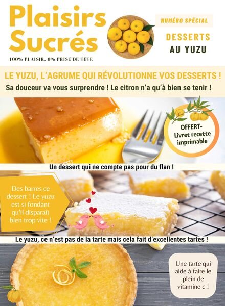 Plaisirs Sucres – 20 Mars 2024 Cover
