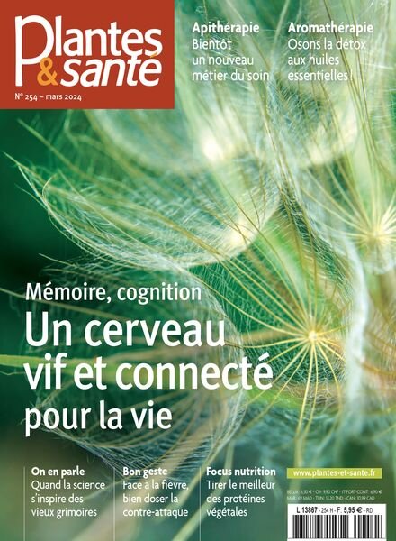 Plantes & Sante – Mars 2024 Cover