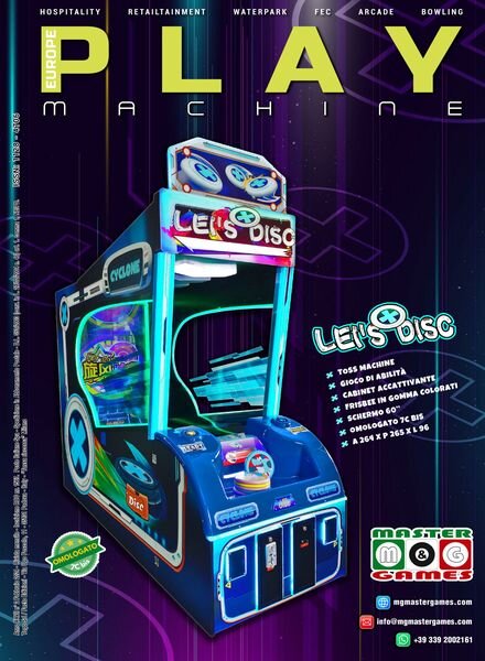 Play Machine Europe – Febbraio 2024 Cover