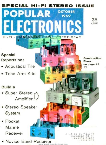 Popular Electronics – 1959-10 Cover