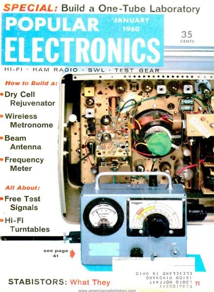 Popular Electronics – 1960-01 Cover