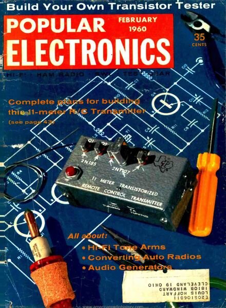 Popular Electronics – 1960-02 Cover