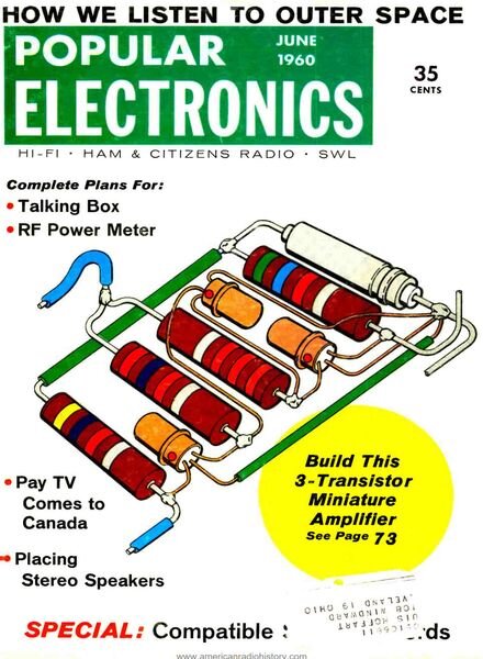Popular Electronics – 1960-06 Cover