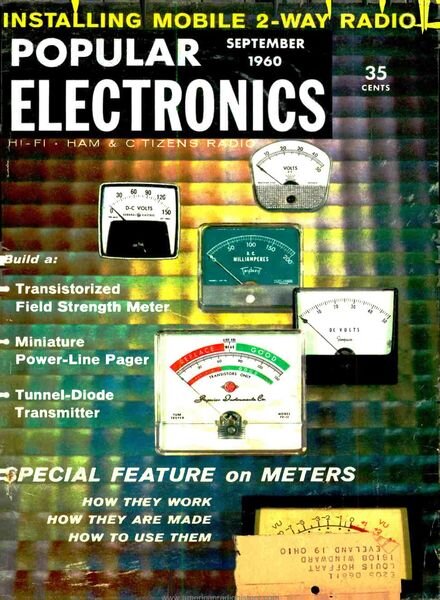 Popular Electronics – 1960-09 Cover