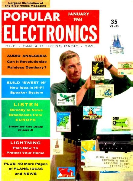 Popular Electronics – 1961-01 Cover