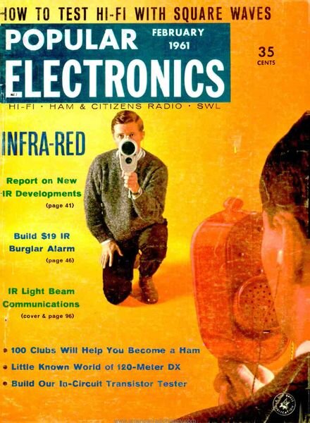 Popular Electronics – 1961-02 Cover