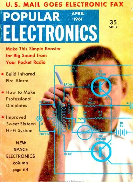 Popular Electronics – 1961-04 Cover