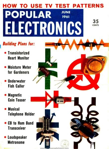Popular Electronics – 1961-06 Cover