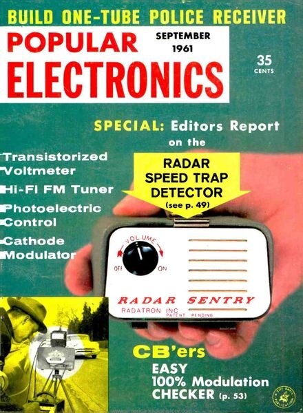 Popular Electronics – 1961-09 Cover