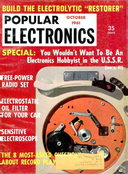 Popular Electronics – 1961-10 Cover