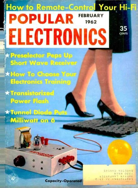 Popular Electronics – 1962-02 Cover
