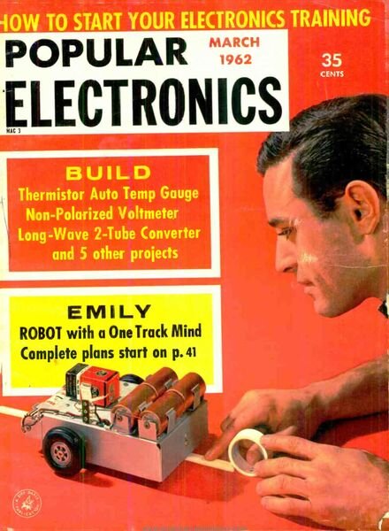 Popular Electronics – 1962-03 Cover